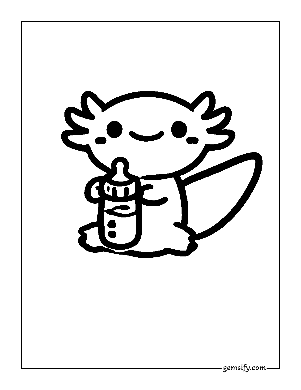 Axolotl Colouring Pages Axolotl Classroom Resources 60 Adorable 